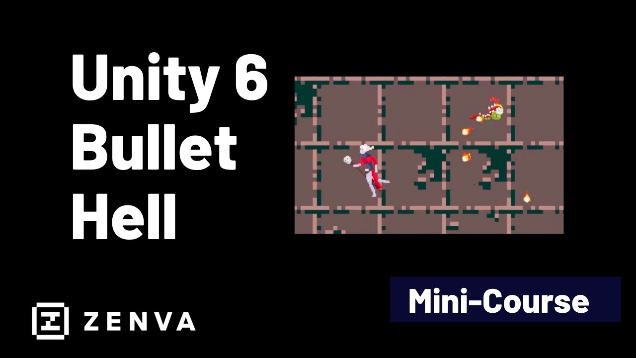 Unity 6 Bullet Hell Basics Mini-Course - YouTube