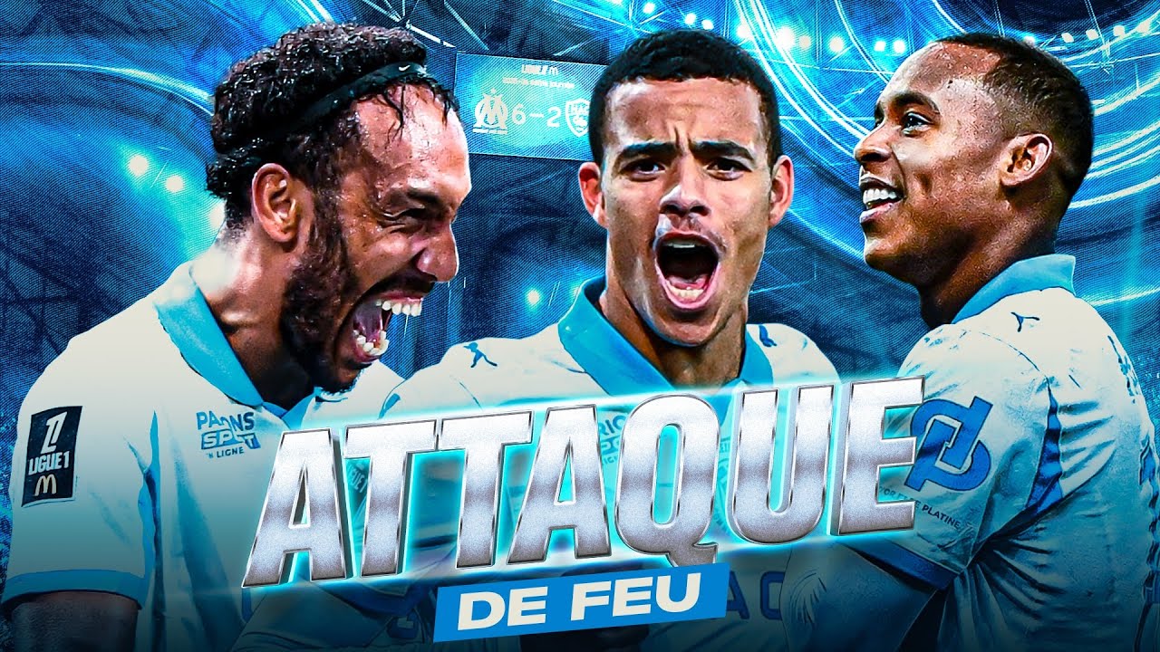 L’attaque de l’OM fait PEUR à toute la Ligue 1 😱