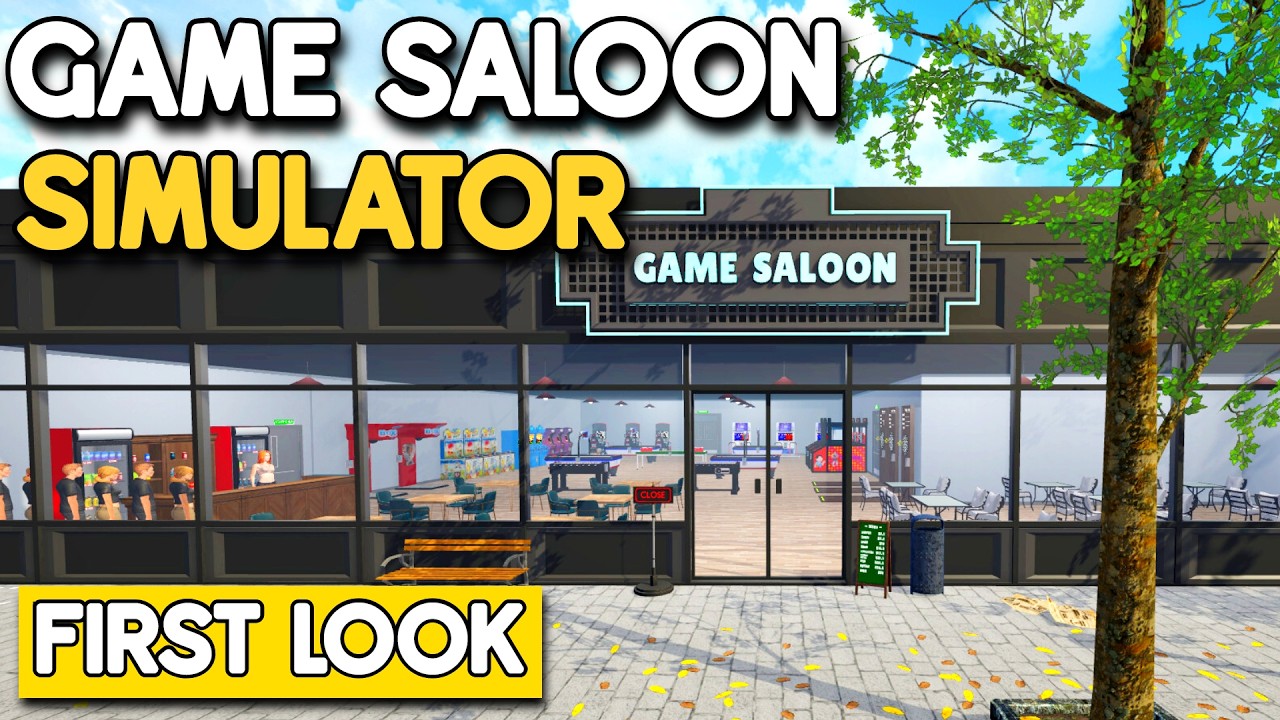 Run Your Very Own Arcade In Game Saloon Simulator