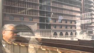 from osaka station to tennoji station on osaka loop line 大阪駅→天王寺駅 1