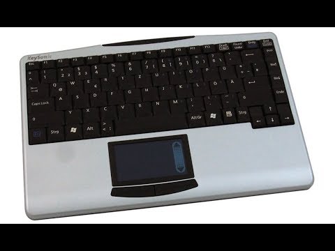 My KeySonic ACK-540RF Mini Wireless Keyboard With Built In Touchpad Review