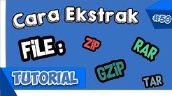 Cara Ekstrak File rar, zip, tar di HP Android - Durasi: 2.41. 