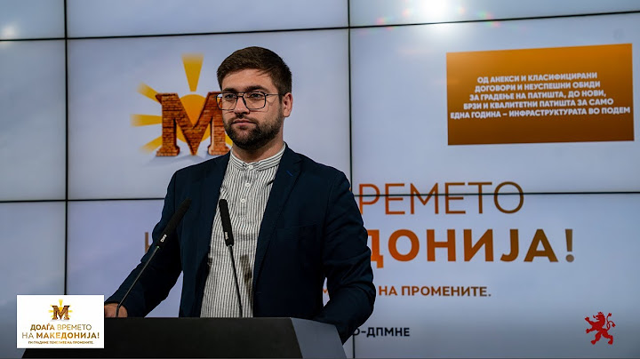 Манасиевски: Од анекси и класифицирани договори и неуспешни обиди за градење на патишта, до нови...