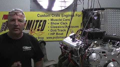 454CI 550HP BBC Crate Engine By Proformance Unlimited