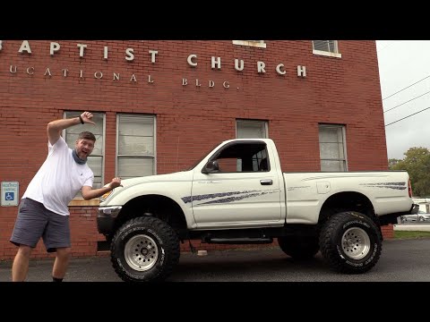 A New 1995 Toyota Tacoma Once Sold for $16,600 | 25 Years Later $9000 | For Sale Tour & Test Drive!!