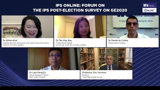 IPS Online Forum on the IPS Post Election Survey on GE2020