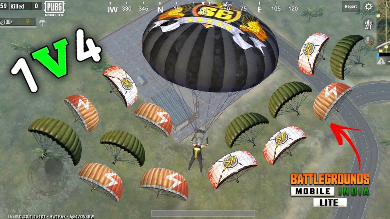 MASTER OF 1v4 CLUTCHES ⚡PUBG MOBILE LITE BGMI LITE - YouTube