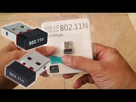 Tutorial & Review Mini Wifi Wireless LAN 802.11N Cara INSTAL di PCLAPTOP - Review Usb Wifi Murah