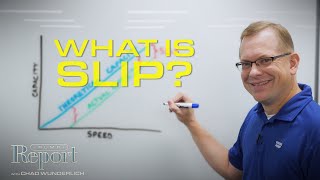 how does slip affect pump performance?