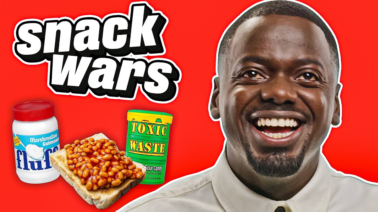 Daniel Kaluuya Rates American & British Snacks | Snack Wars | @LADbible