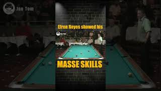 Masse shot by Efren Reyes | The Magician  #efrenreyes #themagician #8ballpool #snooker