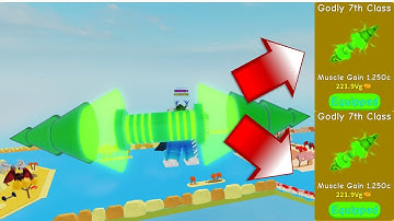 Buying Godly 7th Class in Lifting Simulator after 160 hours