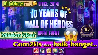 Hall of Heroes Return to us.... sumpah com2us baiknya kebangetan | Summoners War Indonesia