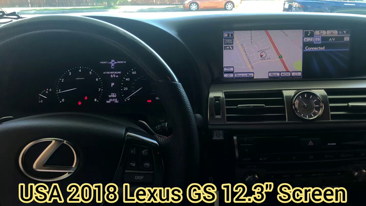 USA Lexus GS Wireless, Wired Apple CarPlay and Android Auto OEM