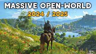 TOP 25 NEW Massive OPEN WORLD Upcoming Games of 2024 & 2025