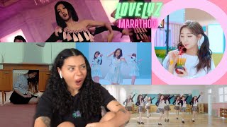 FIRST TIME REACTING TO Lovelyz! Obliviate/That Day/Now We/Ah-Choo/Candy Jelly Love MV | REACTION!!