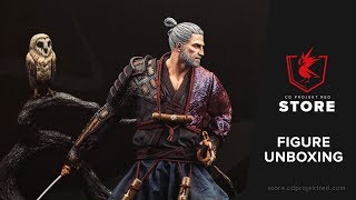 CDPR Merchandise Store | Geralt Rōnin Figure Unboxing