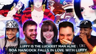 Boa Hancock Falls In Love With Luffy ! Love Sickness ! Reaction Mashup