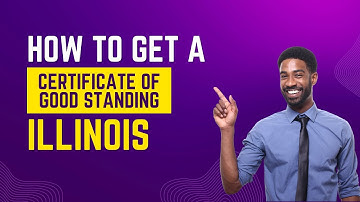 Certificate of Good Standing Illinois #certificateofgoodstanding