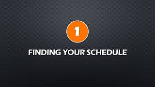 Shift Calendar Quick Start Guide - Part 1 - Finding your schedule screenshot 2