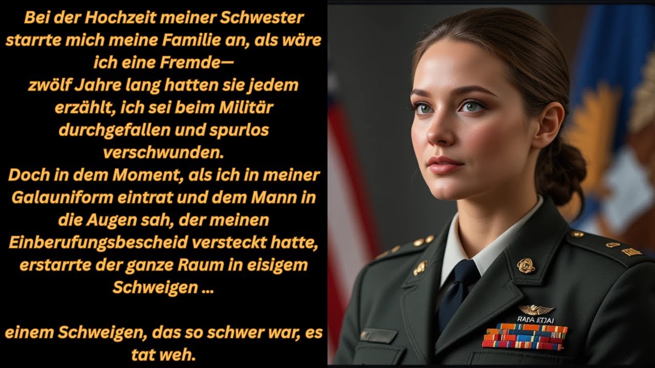 Meine Familie hielt mich für ein Armee-Versager – bis ich in Uniform zur Hochzeit kam