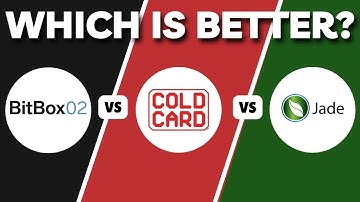 Bitbox02 Vs Coldcard Vs Jade | Which Cryptocurrency Hardware Wallet Is Better in 2025?