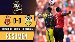 Luchado clásico en ambas áreas | Caracas Vs Táchira | LigaBcodeVenezuela | Jornada 5 | LigaFUTVE