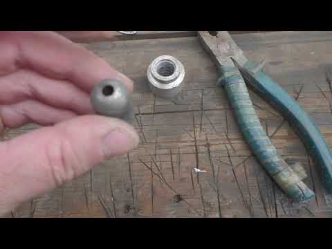 Simple Bullet Mold from a CO2 Cartridge