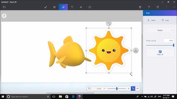 How to Use Microsoft Paint 3D 2017?