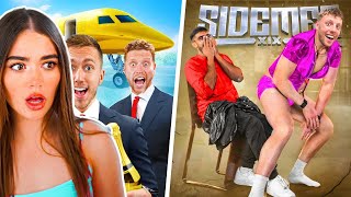 Rose Reacts to SIDEMEN $100,000 VS $100 BACHELOR PARTY!
