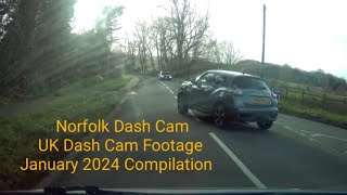 UK Dash Cam Footage Compilation January 2024 | Crashes | Dangerous Driving | UK Driving | Cars