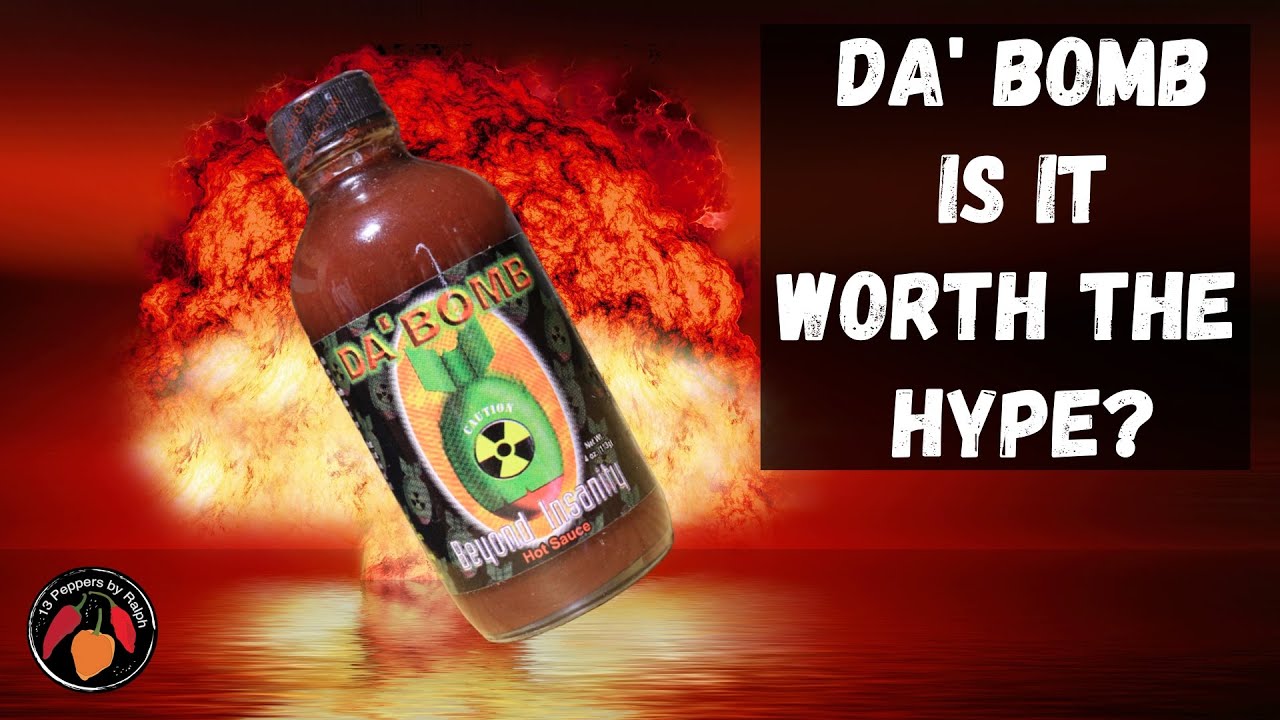 Da' Bomb Hot Sauce tasting with my son 9 YouTube