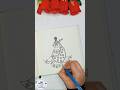 How to draw a girl with lehenga. Girls drawing tutorial #shorts