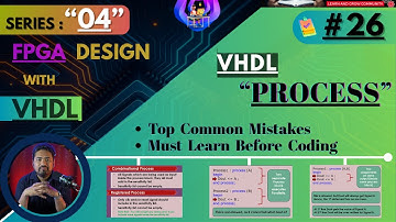 2️⃣6️⃣ ~ VHDL Process Block Best Practices | Avoid Common Coding Mistakes in VHDL | Course - 04