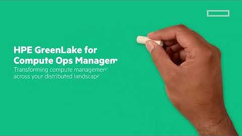 Partner Content- HPE GreenLake for Compute Ops Management