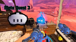 Meta Quest 3 - MR demo game plus boxing VR workout app experience
