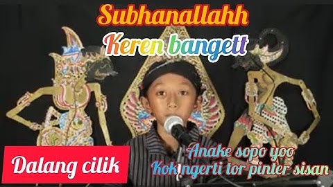 subhanallahh, virall‼Dalang kecil, SEKAR MOCOPAT DANDANG GULO PENGANTEN ANYAR