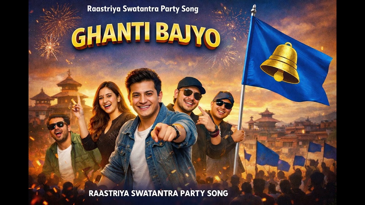 Ghanti Bajyo II Rastriya Swatantra Party Song II Nepali AI Music II Naya Nepal