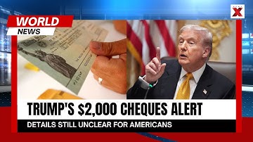 Trump’s $2,000 cash boost coming next year, but here