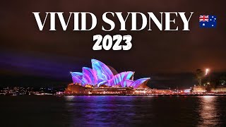 Vivid Sydney 2023 🇦🇺 | Walking Tour | 4K