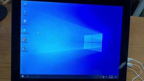 Correctly set the touch screen on the dual-screen POS machine