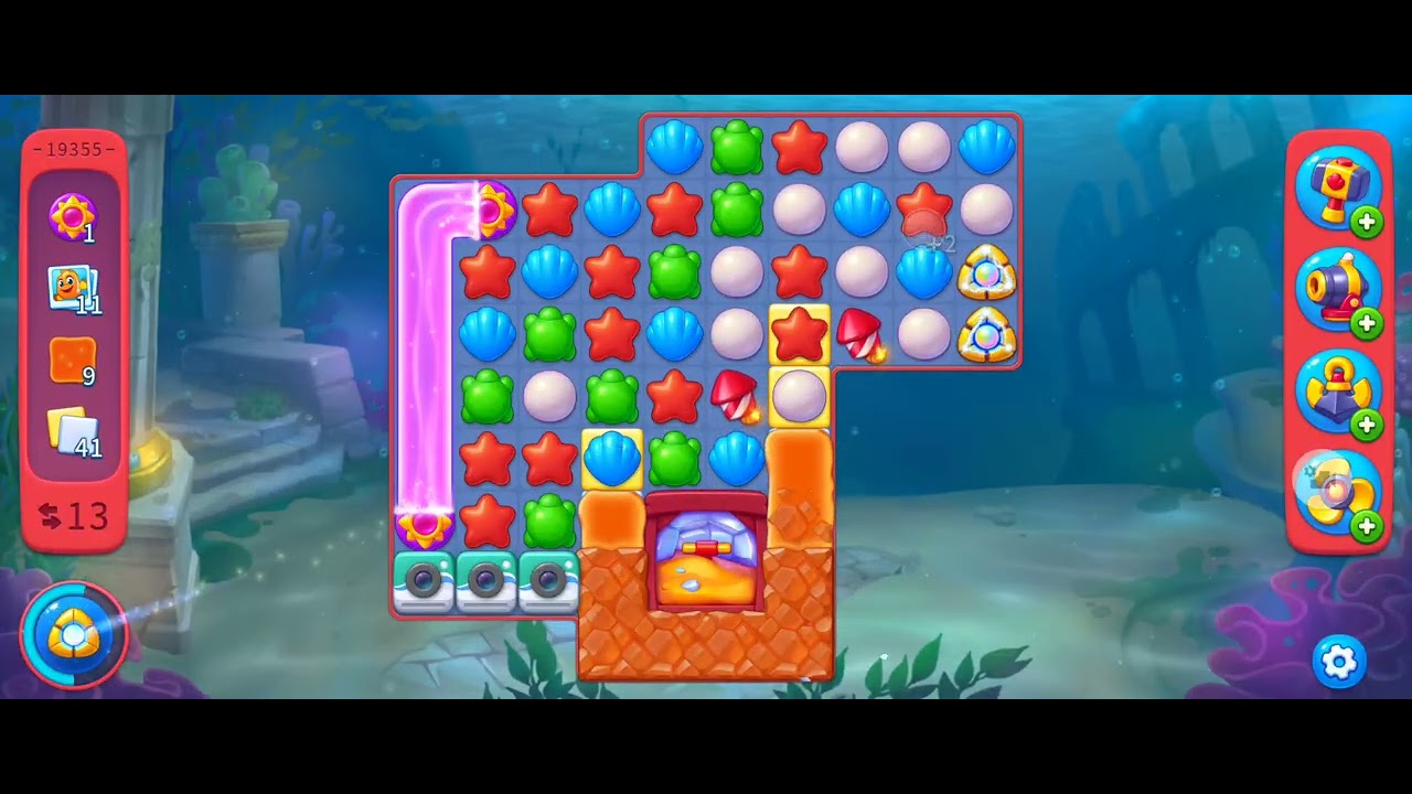 Fishdom Lv19355 (フィッシュダム レベル19355) - YouTube