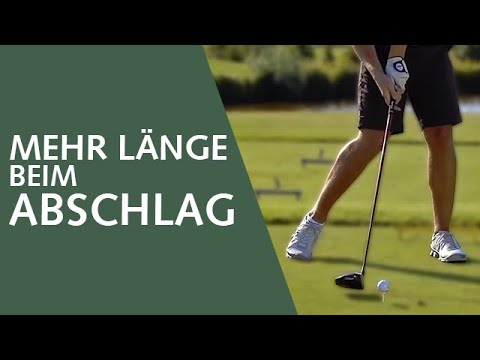 Golftipp Mehr Lange Beim Abschlag Youtube