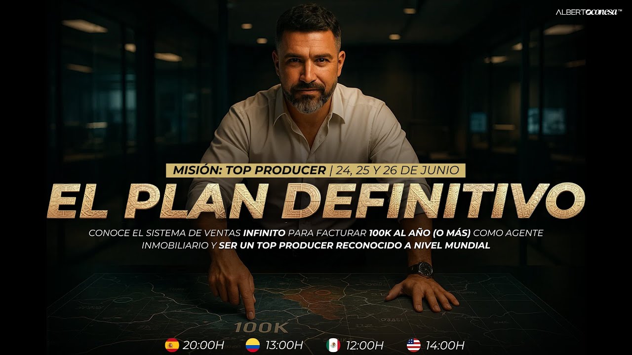 3/3: EL PLAN DEFINITIVO para ser un TOP PRODUCER (+ de 100K al año)