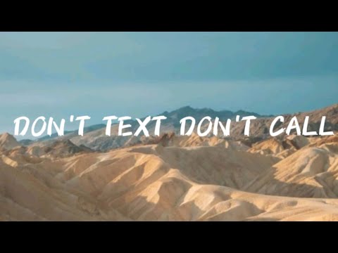 Wiz Khalifa - Don't Text Don't Call ( lyrics) ft. Snoop Dogg [Official Music Video]