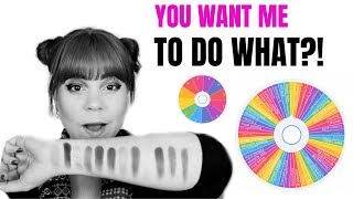 Makeup Roulette | Episode 3 | Wheel picks my whole eyelook 🙊