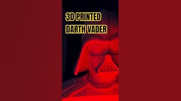 3D PRINTED DARTH VADER!!! #darthvader  #3dprinter #a1mini #3dprinting #bambu #3dprint #starwars