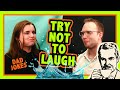 Try Not To Laugh *DAD JOKES* | WATER CHALLENGE