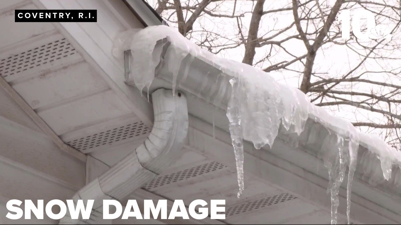 Heavy snowfall leaves homeowners with costly ice dams on roofs