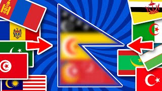 All Flags With Moon Unite in Nepal Style | Fun With Nepal
